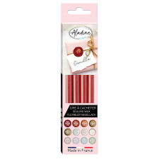 Aladine Gyöngyház piros pecsétviasz rúd - Aladine Wax Stick (4 db) kreatív és készségfejlesztő