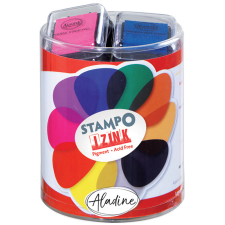 Aladine Tintapárna készlet - Pigment Prima - Stampo Izink (10 db) bélyegző