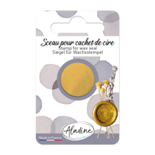Aladine Viaszpecsét fej 20 mm - Sima kör - Plain - Wax Seal (1 db) kreatív és készségfejlesztő
