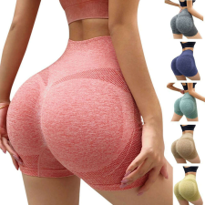 Alakformáló, magasderekú fitness short női rövidnadrág