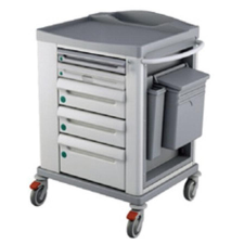  Alap multifunkciós medikai kocsi KICSI - 76x71,4xh 102,2 cm gyógyászati segédeszköz