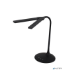 ALBA Asztali lámpa, LED, 6 W, ALBA "Ledtwin", fekete