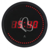 ALBA Falióra, LED kijelzős, 30 cm, ALBA "Horled", fekete