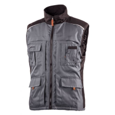 albatros Munkavédelmi Mellény  (fekete/szürke/piros, S) munkaruha