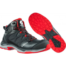 albatros Ultratrail Black Mid S3 ESD HRO SRC védőbakancs (fekete/piros, 46) munkavédelmi cipő