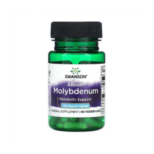 Albion molibdén kelát (molibdén) 400mcg 60 kapszula Swanson vitamin és táplálékkiegészítő