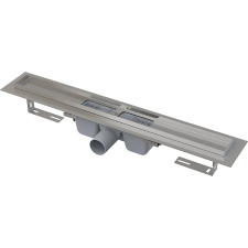  Alcadrain /Alcaplast APZ1 rozsdamentes zuhanyfolyóka szegéllyel, vízszintes elvezetéssel APZ1-1450 építőanyag