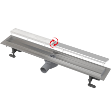 Alcaplast Zuhanyfolyóka, 950mm, Burkolható/Klassik, Fit and Go, APZ13, AlcaPlast építőanyag