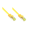 Alcasa 1.5m Cat7 RJ-45 hálózati kábel Sárga 1,5 M S/FTP (S-STP)