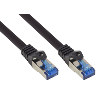 Alcasa 8060-SF030S hálózati kábel Fekete 3 M Cat6a S/FTP (S-STP) kábel és adapter