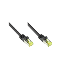 Alcasa 8070R-050S hálózati kábel Fekete 5 M Cat7 S/FTP (S-STP) kábel és adapter