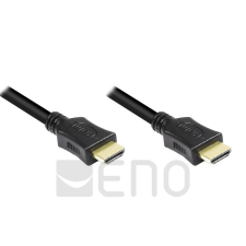 Alcasa Good Connections High-Speed-HDMI m. Ethernet 3m schwarz kábel és adapter