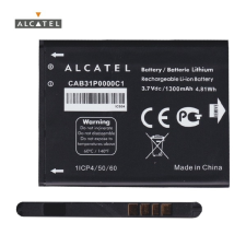 Alcatel akku 1300 mah li-ion mobiltelefon akkumulátor