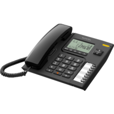 Alcatel T76 fekete vezetékes telefon vezetékes telefon