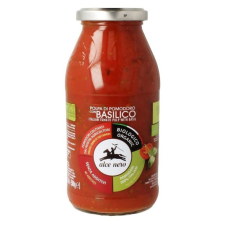 Alce Nero bio bazsalikomos paradicsompüré 500g biokészítmény