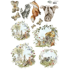 Alchemy of Art Rizspapír A4 - Our Adventures - - Rice Paper (1 ív) decoupage papír