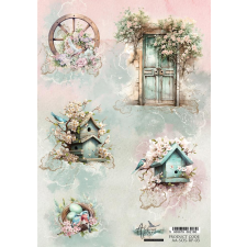 Alchemy of Art Rizspapír A4 - Soul of Spring - 3 - Rice Paper (1 ív) decoupage papír