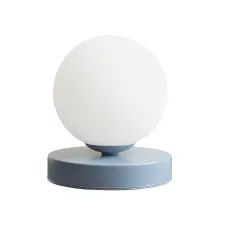 Aldex Ball kék-fehér asztali lámpa (ALD-1076B16_S) E14 1 izzós IP20 világítás