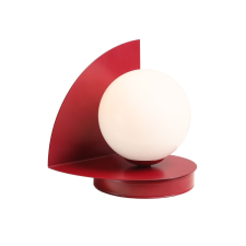 Aldex modern asztali lámpa loop piros ald1125b15 világítás