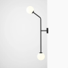 Aldex modern fali lámpa pure fehér fekete ald1064d1_2