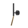 Aldex modern fali lámpa stick fekete ald1067c1
