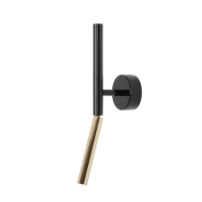 Aldex modern fali lámpa stick fekete ald1067c1 világítás
