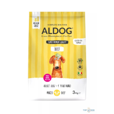 ALDOG BEEF HIPOALLERGÉN KUTYATÁP MEDIUM 3 KG kutyaeledel