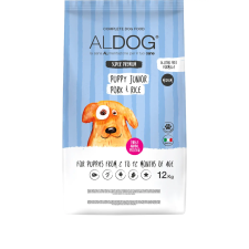  ALDOG PUPPY-JUNIOR PORK HIPOALLERGÉN KUTYATÁP MEDIUM 12 KG kutyaeledel
