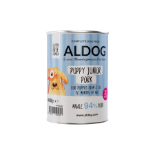  ALDOG® PUPPY-JUNIOR PORK MONOPROTEINES KÖLYÖKKUTYA PÁSTÉTOM 400 g kutyaeledel