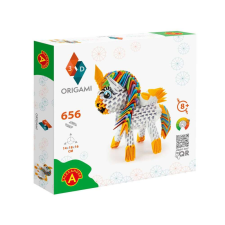 Alexander 3 D-s origami készlet - unikornis kreatív és készségfejlesztő