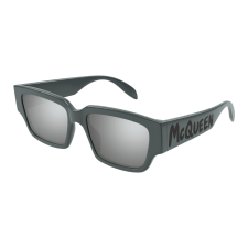 Alexander McQueen AM0329S-006 SHINY GREY FLASH SILVER napszemüveg napszemüveg