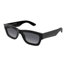 Alexander McQueen AM0419S-001 SHINY BLACK GRADIENT GREY napszemüveg