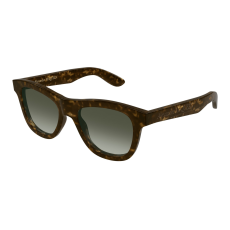 Alexander McQueen AM0421S-002 DARK HAVANA GRADIENT GREEN napszemüveg