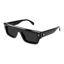 Alexander McQueen AM0427S-001 SHINY BLACK GREY napszemüveg napszemüveg