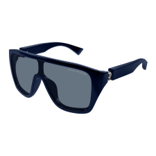 Alexander McQueen AM0430S-003 SHINY BLUE BLUE napszemüveg napszemüveg