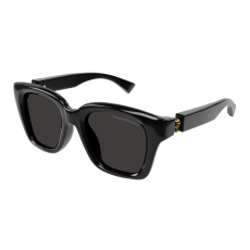 Alexander McQueen AM0432SA-001 SHINY BLACK GREY napszemüveg
