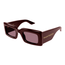 Alexander McQueen AM0433S-003 SHINY BURGUNDY RED napszemüveg napszemüveg