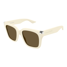 Alexander McQueen AM0440S-004 SHINY IVORY BROWN napszemüveg napszemüveg
