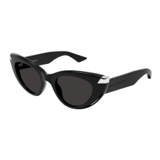 Alexander McQueen AM0442S-001 SHINY BLACK GREY napszemüveg