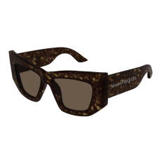 Alexander McQueen AM0448S-002 DARK HAVANA BROWN napszemüveg