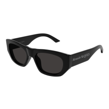 Alexander McQueen AM0450S-001 SHINY BLACK GREY napszemüveg napszemüveg