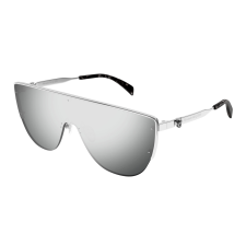 Alexander McQueen AM0457S-004 SHINY SILVER MIRROR(DOUBLE) SILVER napszemüveg napszemüveg