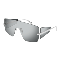 Alexander McQueen AM0460S-002 SHINY SILVER MIRROR(DOUBLE) SILVER napszemüveg