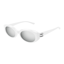 Alexander McQueen AM0469S 004 WHITE MIRROR(DOUBLE) SILVER napszemüveg napszemüveg