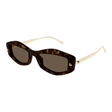 Alexander McQueen AM0482S 002 HAVANA BROWN napszemüveg napszemüveg