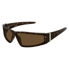 Alexander McQueen AM0490S 002 SHINY DARK HAVANA BROWN napszemüveg napszemüveg