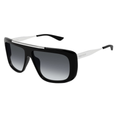 Alexander McQueen AM0492S 001 SHINY SOLID BLACK GREY GRADIENT napszemüveg