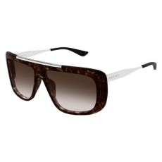 Alexander McQueen AM0492S 003 SHINY DARK HAVANA BROWN GRADIENT napszemüveg