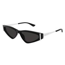 Alexander McQueen AM0493S 001 SHINY SOLID BLACK GREY napszemüveg napszemüveg