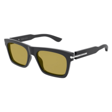 Alexander McQueen AM0495S 003 SHINY SOLID GREY YELLOW napszemüveg